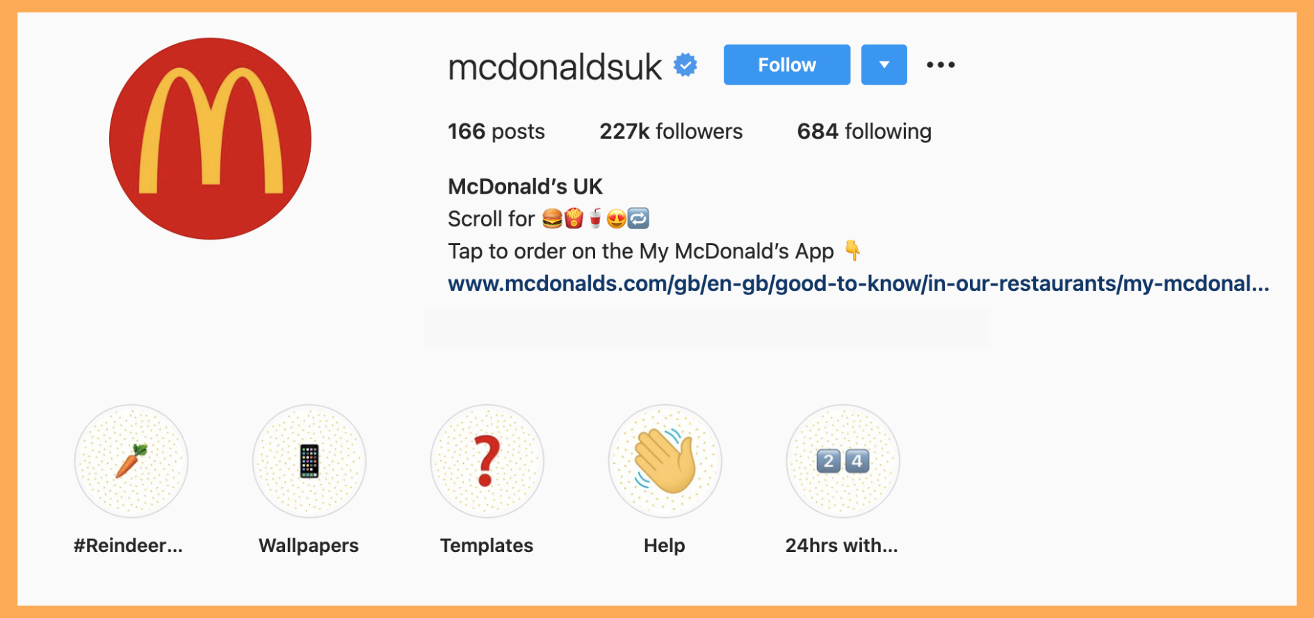 mcdonalds online advertising case study