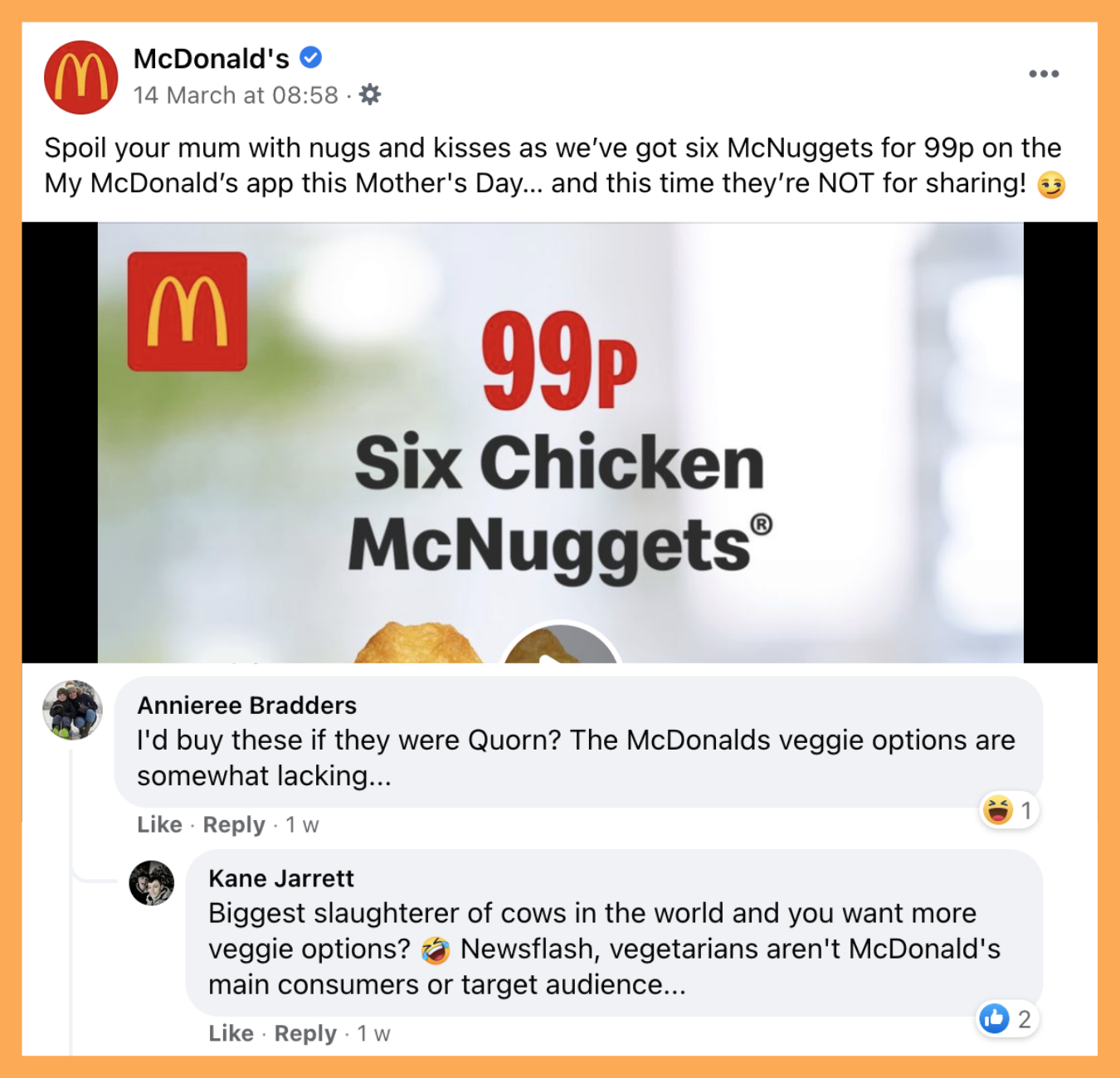 mcdonald's social case study