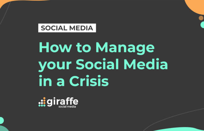 social media in a crisis