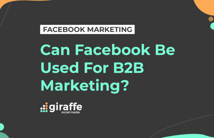 b2b marketing Facebook