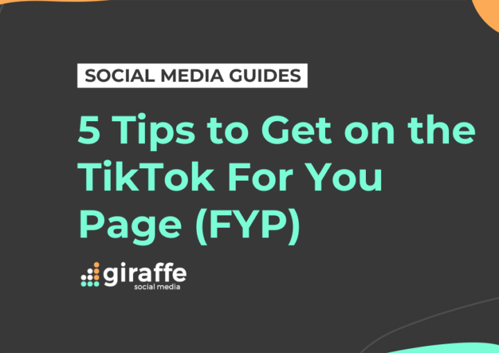 5 tips to get on the TikTok for you page