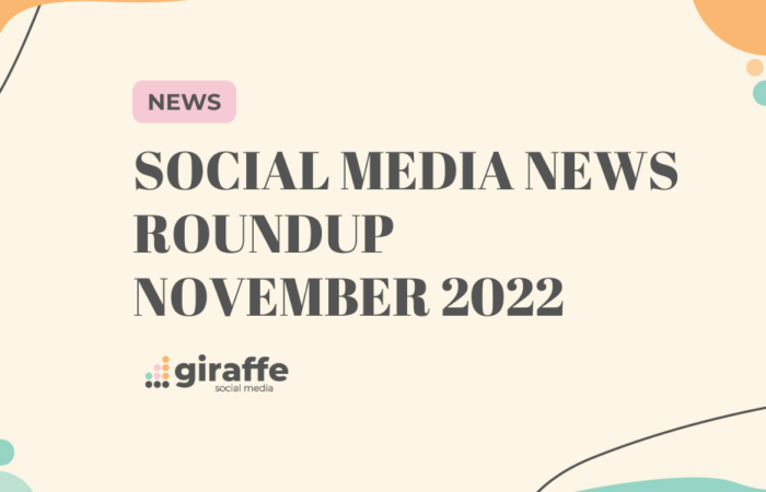 social media news roundup November 2022