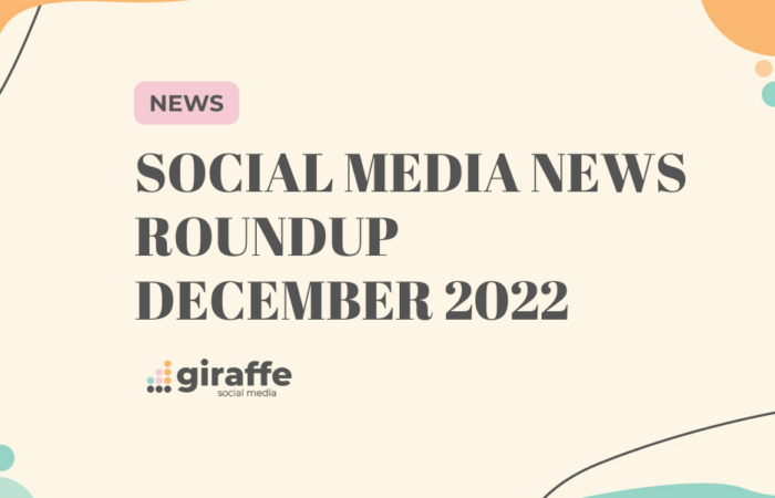 Social Media News Roundup December 2022